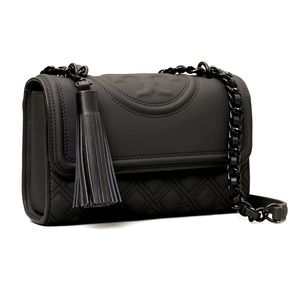Tory Burch Matte Fleming Convertible Shoulder Bag